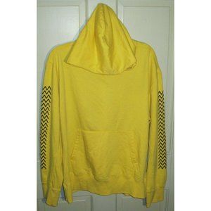 Fyre Cay Festival Bahamas Men's Yellow Pullover Hoodie Sweatshirt M HTF RARE